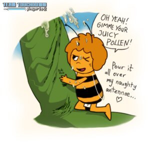 Rating: Explicit Score: 0 Tags: bug_girl cum female maya_(maya_the_bee) maya_the_bee rule34 team_touchdown User: bunchy7s