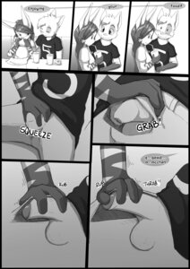 Rating: Explicit Score: 0 Tags: 4_fingers acchan_(arkaid) anthro anthro_on_anthro arkaid balls beverage black_border blush border burger cheek_tuft clothed clothing comic dialogue domestic_cat duo e621 english_text erection eye_through_hair eyes_closed facial_tuft felid feline felis female fingers food foreskin front_view fully_clothed fur genitals greyscale hair handjob happy hi_res holding_beverage holding_food holding_object humanoid_genitalia humanoid_penis hybrid interspecies lagomorph leporid looking_at_another male male/female mammal minoru monochrome number_on_t-shirt partially_retracted_foreskin penile penis public rabbit restaurant sex shirt shota sitting slim slim_anthro slim_female slim_male smile snout speech_bubble stealth_sex striped_body striped_fur stripes text text_on_clothing text_on_shirt text_on_topwear the_neon_children the_neon_children:_the_comic topwear trans_(lore) trans_woman_(lore) translucent translucent_hair tuft under_table young young_anthro young_on_young User: bunchy7s