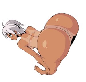 Rating: Explicit Score: 0 Tags: ass bent_over blue_eyes blush breasts copyright_request female huge_ass nude pussy rule34 short_hair sideboob solo tan tanline uncensored white_hair yama_ji User: bunchy7s