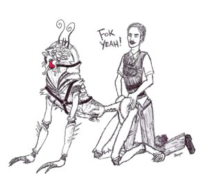 Rating: Explicit Score: 0 Tags: 2boys alien alien/human christopher_johnson district_9 human interspecies male male/male male_only prawn_(district_9) rule34 text white_background wikus_van_der_merwe User: bunchy7s