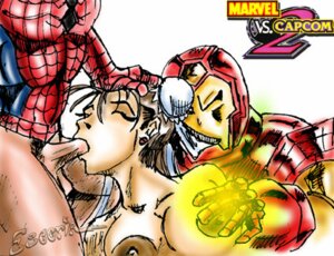 Rating: Explicit Score: 0 Tags: 1girls 2boys alternate_breast_size asian_female big_breasts breasts capcom chinese_female chun-li cmaf cmcf crossover crossover_pairing eastern_and_western_character escoria fellatio female human interracial iron_man male marvel marvel_comics marvel_vs._capcom nude nude_female oral rule34 spider-man spider-man_(series) straight straight_hair street_fighter threesome white_background white_male User: bunchy7s