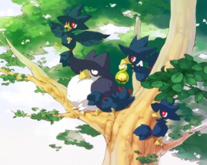 Rating: Safe Score: 0 Tags: 3_toes ambiguous_gender avian beak bird budew claws e621 elemental_creature feathered_wings feathers feet flora_fauna generation_2_pokemon generation_4_pokemon group honchkrow kaku_mui murkrow nintendo plant pokemon pokemon_(species) red_eyes soles talons toe_claws toes tree wings wood User: bunchy7s