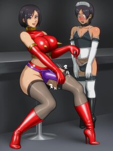 Rating: Explicit Score: 0 Tags: 1boy 1girls 2d age_difference blush bondage boot_fetish boots breasts brown_eyes brown_hair censored collar crossdressing dark-skinned_femboy dark-skinned_male dark-skinned_sissy dark_skin dildo elbow_gloves enkaboots eyeshadow female femboy femdom footwear gloves hair handjob high_heels highres imminent_pegging large_breasts maid makeup male milf mosaic_censoring penis pinching pubic_hair purple_dildo purple_strap-on rule34 sex_toy short_hair sissy smile spike_nipples spikes strap-on strapon sweat thick_thighs thighhighs wide_hips User: bunchy7s