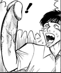 Rating: Explicit Score: 0 Tags: 1boy arm black_and_white cropped iwaaki_hitoshi kiseijuu lowres male male_only migi_(parasyte) monochrome parasyte_the_maxim penis rule34 shinichi_izumi shocked simple_background sweat User: bunchy7s