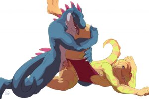 Rating: Explicit Score: 0 Tags: 2014 abelisaurid allosaurid allosauroid allosaurus anthro anthro_on_anthro blue_body blue_eyes blue_scales bodily_fluids breasts carnotaurus clothing clothing_aside cum cum_in_vagina cum_inside dinosaur duo e621 erection eyes_closed female female_penetrated genital_fluids genitals gibbons horn lazo leg_glider_position leg_grab lizard lying male male/female male_penetrating male_penetrating_female metalstorm nipples non-mammal_breasts non-mammal_nipples on_side one-piece_swimsuit penetration penile penile_penetration penis penis_in_vagina prehistoric_species raised_leg reptile saurischian scales scalie sex simple_background spread_legs spreading swimwear swimwear_aside tail teeth theropod tongue tongue_out vaginal vaginal_penetration vulva yellow_body yellow_scales User: bunchy7s