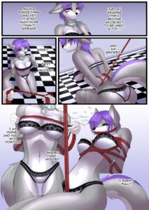 Rating: Questionable Score: 0 Tags: anthro bdsm bondage bound bound_female breast_bondage breasts canid canine canis clothed clothing collar comic distracting_watermark dossun e621 english_text female hair jess_(teckly) kneeling lingerie mammal open_mouth panties purple_eyes purple_hair rope short_hair skimpy slave submissive tail teeth text thigh_gap tongue underwear watermark wolf User: bunchy7s Rating: Questionable Score: 0 Tags: anthro bdsm bondage bound bound_female breast_bondage breasts canid canine canis clothed clothing collar comic distracting_watermark dossun e621 english_text female hair jess_(teckly) kneeling lingerie mammal open_mouth panties purple_eyes purple_hair rope short_hair skimpy slave submissive tail teeth text thigh_gap tongue underwear watermark wolf User: bunchy7s