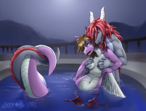 Rating: Questionable Score: 0 Tags: 2012 abluedeer anthro apode bra breast_fondling breast_play breasts brown_hair clothing digital_media_(artwork) draconcopode dragon dreadlocks duo e621 european_mythology feathered_scalie feathered_snake feathered_wings feathers female fondling hair hand_on_breast horn interspecies legless male male/female mythological_creature mythological_scalie mythology naga non-mammal_breasts nude outside red_hair reptile scalie serpentine shaded skinny_dipping snake swimming_pool tail underwear water wings User: bunchy7s