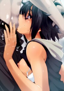 Rating: Explicit Score: 0 Tags: black_hair blush bra bra_pull breasts deepthroat fellatio female hand_on_head hoodie iilliill lingerie male nipples open_mouth oral original penis profile purple_eyes rakuga_kitarou rule34 saliva sex shirt_lift short_hair straight tear uncensored underwear white_bra User: bunchy7s