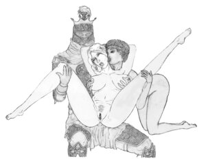 Rating: Explicit Score: 0 Tags: 1girls 2girls areolae breasts clothed_male_nude_female dragonlance dungeons_and_dragons eucher female greyscale kitiara_uth-matar laurana lord_soth male monochrome nipples nude nude_female pubic_hair pussy rule34 spread_legs User: bunchy7s