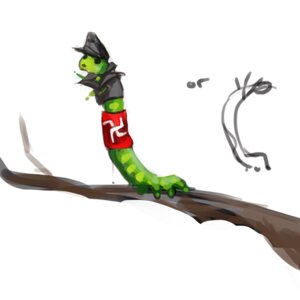 Rating: Safe Score: 0 Tags: 1:1 adolf_hitler ambiguous_gender armband arthropod branch caterpillar clothed clothing e621 feral humanoid in_tree insect junco_(artist) larva low_res nazi on_branch plant sauwastika simple_background solo swastika tree uniform white_background wood User: bunchy7s Rating: Safe Score: 0 Tags: 1:1 adolf_hitler ambiguous_gender armband arthropod branch caterpillar clothed clothing e621 feral humanoid in_tree insect junco_(artist) larva low_res nazi on_branch plant sauwastika simple_background solo swastika tree uniform white_background wood User: bunchy7s