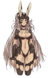Rating: Questionable Score: 0 Tags: accessory animal_humanoid arm_warmers armor armwear bikini breasts choker cleavage clothed clothing colored_nails dark_body dark_skin e621 female final_fantasy final_fantasy_xii fran_(final_fantasy) frilly garter garter_straps grey_hair hair headgear helmet humanoid jewelry lagomorph lagomorph_humanoid legwear long_hair mammal mammal_humanoid mizuki_makoto nails necklace one-piece_swimsuit skimpy sling_bikini solo square_enix swimwear thigh_highs tight_clothing two-piece_swimsuit viera white_nails User: bunchy7s
