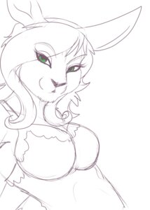 Rating: Questionable Score: 0 Tags: absurd_res bra breasts chaosconfetti clothing e621 emily_floyd female green_eyes hair hi_res lagomorph long_hair looking_at_viewer mammal nightgown ravindra simple_background sketch solo underwear white_background User: bunchy7s