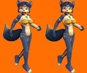 Rating: Safe Score: 0 Tags: 3d_(artwork) 6:5 angry anthro blue_body blue_fur blue_hair canid canine charleyfox_(modeler) clothing cockaforce cross_eye_stereogram digital_media_(artwork) e621 female fox fur hair jewelry krystal_(charleyfox) krystal_(star_fox) looking_at_viewer mammal markings necklace nintendo side_by_side_stereogram simple_background solo star_fox stereogram white_body white_fur User: bunchy7s