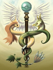 Rating: Safe Score: 0 Tags: 3:4 ambiguous_gender caduceus coiling duo e621 feathered_wings feathers feral generation_3_pokemon generation_5_pokemon hi_res kajimaru_0507 milotic nintendo pokeball pokemon pokemon_(species) red_eyes reptile scalie serpentine serperior simple_background wings User: bunchy7s