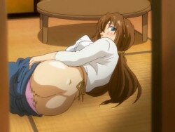 Rating: Explicit Score: 0 Tags: ass blush brown_hair censored female long_hair lowres lying panties pants_pull panty_pull pink_panties rule34 underwear User: bunchy7s