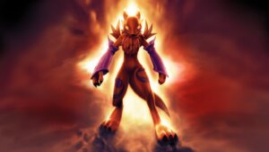 Rating: Safe Score: 0 Tags: 16:9 ambiguous_gender anthro bandai_namco biped canid canine clothing digimon digimon_(species) e621 fur gloves glowing glowing_eyes handwear hi_res karol_pawlinski mammal orange_eyes renamon solo standing tail tattoo wallpaper white_body white_fur widescreen yellow_body yellow_fur User: bunchy7s