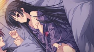 Rating: Explicit Score: 0 Tags: bed black_hair blush breast_grab breasts female fingering game_cg japanese_clothes kobuichi long_hair masamune_shizuru nipples noble_works panties pink_eyes rule34 underwear User: bunchy7s