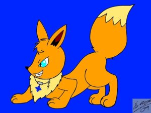 Rating: Safe Score: 0 Tags: 2009 4:3 ambiguous_gender blue_background blue_eyes canid canine chest_tuft digitigrade e621 eevee feral fur generation_1_pokemon jewelry mammal marquis2007 necklace nintendo orange_body orange_fur pokemon pokemon_(species) quadruped simple_background solo tail tuft User: bunchy7s
