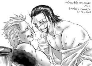 Rating: Explicit Score: 0 Tags: gay male male_only one_piece rule34 sir_crocodile smoker_(one_piece) straight_hair yaoi User: bunchy7s