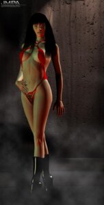 Rating: Questionable Score: 0 Tags: 3d black_hair breasts damage.ink female female_only hair high_heels human jmpa legs long_hair rule34 skin_tight solo standing vampirella vampirella_(series) User: bunchy7s