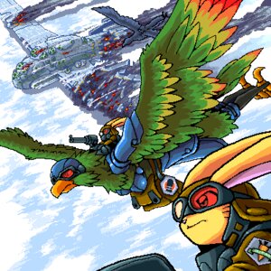 Rating: Safe Score: 0 Tags: 1:1 aircraft airplane animate_inanimate anthro avian beak detailed detailed_background digital_media_(artwork) e621 feathers group gun holding_gun holding_object holding_ranged_weapon holding_weapon kemono lagomorph leporid living_aircraft living_machine living_vehicle low_res machine male mammal oekaki rabbit ramu ranged_weapon tail tail_feathers toony toysaurer vehicle weapon User: bunchy7s