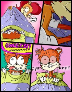 Rating: Explicit Score: 0 Tags: anthro archie_comics bed bodily_fluids brown_body brown_fur canid canine chadthecartoonnut chipmunk classic_sonic_(universe) classic_tails comic derp_eyes dialogue dic_entertainment drooling duo e621 english_text eyes_closed fellatio female fox fur furniture ground_squirrel hair hybrid inside interspecies lying male male/female mammal miles_prower multi_tail on_back on_bed oral penile pillow pseudo_incest_(lore) red_fox red_hair rodent saliva sally_acorn sciurid sega sex sonic_the_hedgehog_(archie) sonic_the_hedgehog_(comics) sonic_the_hedgehog_(satam) sonic_the_hedgehog_(series) spiral spiral_eyes sweat tail teeth text tongue tongue_out tree_squirrel true_fox young_(lore) User: bunchy7s
