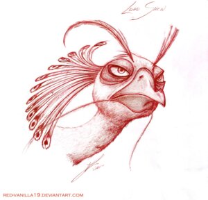 Rating: Safe Score: 0 Tags: avian beak bird bust_portrait dreamworks e621 galliform hi_res kung_fu_panda lord_shen male peafowl phasianid portrait red-vanilla19 simple_background solo text url white_background User: bunchy7s