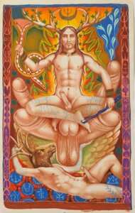 Rating: Explicit Score: 0 Tags: cernunnos herne_the_hunter male male_only multiple_penises nude nude_male paganism penis religion rule34 User: bunchy7s