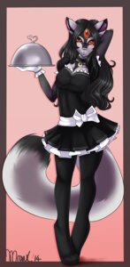 Rating: Safe Score: 0 Tags: 2014 anthro bell biped black_body black_fur black_hair blush clothing collar conditional_dnp domestic_cat dress e621 feet felid feline felis female fur gem grey_body grey_fur hair hand_behind_head heart_symbol hi_res hindpaw long_hair looking_at_viewer maid_uniform mammal mrawl oriana paws pink_nose red_eyes ribbons smile solo standing tray uniform User: bunchy7s Rating: Safe Score: 0 Tags: 2014 anthro bell biped black_body black_fur black_hair blush clothing collar conditional_dnp domestic_cat dress e621 feet felid feline felis female fur gem grey_body grey_fur hair hand_behind_head heart_symbol hi_res hindpaw long_hair looking_at_viewer maid_uniform mammal mrawl oriana paws pink_nose red_eyes ribbons smile solo standing tray uniform User: bunchy7s