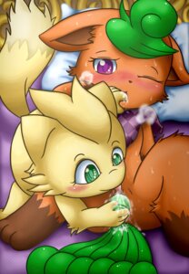 Rating: Explicit Score: 0 Tags: alternate_color ambiguous_gender anthro anthrofied blush bodily_fluids canid canine cum cum_taste cunnilingus digital_media_(artwork) dildo duo e621 female fox generation_1_pokemon genital_fluids genitals hi_res licking mammal multi_tail nintendo one_eye_closed oral penetration pokemon pokemon_(species) pokemorph scarf sex sex_toy tail tongue tongue_out toying_partner vaginal vaginal_fluids vavacung vulpix vulva User: bunchy7s