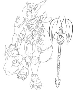 Rating: Safe Score: 0 Tags: absurd_res anthro armor axe battle_axe bottomwear canid canine canis clothing cowboy_hat dagger digital_drawing_(artwork) digital_media_(artwork) duo e621 gun handgun harness hat headgear headwear hi_res humanoid_pointy_ears hunter jak_and_daxter knife line_art loincloth male mammal melee_weapon metal_head_(jak_and_daxter) monochrome muscular naughty_dog pistol pointy_ears ranged_weapon scarf sekotta simple_background solo_focus sony_corporation sony_interactive_entertainment tail wastelander weapon white_background wolf User: bunchy7s