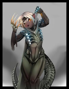 Rating: Safe Score: 0 Tags: 2012 abstract_background anthro armor claws digital_media_(artwork) e621 felid female fur futuristic hair mammal mara_(tsampikos) orange_eyes purple_body purple_fur shaded short_hair simple_background solo tail tsampikos white_hair User: bunchy7s