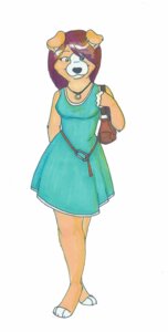 Rating: Safe Score: 0 Tags: 2010 3_toes anthro barefoot biped canid canine canis claws clothing digitigrade domestic_dog dress e621 feet female green_eyes herding_dog hi_res jewelry mammal necklace pastoral_dog purse rhari simple_background solo toe_claws toes welsh_corgi white_background User: bunchy7s