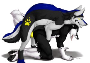 Rating: Explicit Score: 0 Tags: 2012 all_fours anal anal_penetration anthro anthro_on_feral anthro_penetrated beauwolfhusky bestiality black_body black_fur black_pawpads blue_body blue_eyes blue_fur bodily_fluids canid canine canis countershading digitigrade doggystyle duo e621 erection eyes_closed feral feral_penetrating feral_penetrating_anthro feral_penetrating_male from_behind_position fur genital_fluids genitals interspecies knot male male/male male_on_anthro male_on_feral male_penetrated male_penetrating male_penetrating_male mammal milkyway_(truegrave9) mounting multicolored_body multicolored_fur nude open_mouth pawpads paws penetration penis quadruped rape_face sex simple_background tail teeth tongue tongue_out truegrave9 white_background white_body white_fur wolf yellow_penis User: bunchy7s