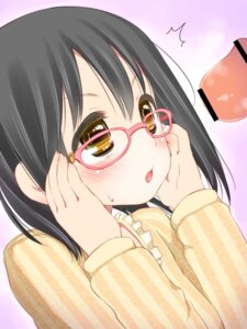 Rating: Explicit Score: 0 Tags: black_hair blush censored face female glasses highres idolmaster idolmaster_cinderella_girls kamijou_haruna male penis rule34 short_hair solo suzune_rai User: bunchy7s