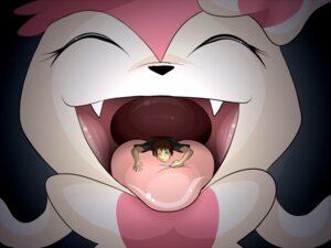 Rating: Questionable Score: 0 Tags: 4:3 accessory ambiguous_form ambiguous_gender blue_eyes bow_ribbon brown_hair duo e621 eeveelution extreme_size_difference eyes_closed fangs generation_6_pokemon hair hair_accessory hair_bow hair_ribbon human human_prey looking_at_viewer male male/ambiguous mammal micro mouth_shot nintendo on_tongue one_eye_closed open_mouth oral_vore pokemon pokemon_(species) ribbons size_difference sky_(diarist) smaller_human smile sylveon teeth theothefox tongue tongue_out vore User: bunchy7s