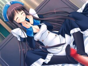 Rating: Explicit Score: 0 Tags: 1girls censored feet female footjob footjob_with_legwear legwear maid-san male pantyhose penis rule34 stockings straight thighhighs User: bunchy7s