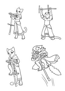 Rating: Safe Score: 0 Tags: anthro black_and_white confusion e621 felid female hi_res katia_managan khajiit mammal microsoft monochrome pogo_stick prequel_adventure scared sketch solo tail the_elder_scrolls unknown_artist User: bunchy7s