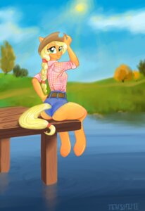 Rating: Safe Score: 0 Tags: 2013 absurd_res anthro anthrofied applejack_(mlp) blonde_hair e621 earth_pony equid equine female friendship_is_magic green_eyes hair hasbro hi_res horse long_hair mammal my_little_pony pony solo tenshimi User: bunchy7s