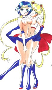 Rating: Explicit Score: 0 Tags: 2girls ami_mizuno bishoujo_senshi_sailor_moon blonde_hair blue_eyes blue_hair boots breasts clothing female female_only knee_boots multiple_females multiple_girls nipple_slip nipples rozothoth rule34 sailor_mercury sailor_moon skirt small_breasts tagme topless usagi_tsukino white_background yuri User: bunchy7s