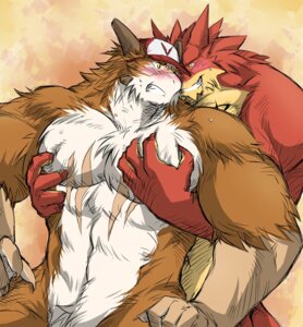 Rating: Questionable Score: 0 Tags: 2010 abs amber_eyes anthro baseball_cap biceps blush bodily_fluids claws clothing dragon drooling duo e621 fur furred_dragon furred_scalie grin hat hat_only headgear headgear_only headwear headwear_only horn kokuhane_(character) kokukokuboo male male/male mostly_nude muscular muscular_male mythological_creature mythological_scalie mythology nude pec_grab pecs razul saliva scalie scar simple_background smile sweat tattoo User: bunchy7s