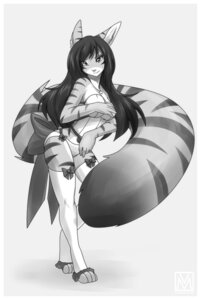 Rating: Safe Score: 0 Tags: black_hair bow_panties bow_stockings bow_underwear bra clothed clothing clothing_bow countershade_fur countershading digital_drawing_(artwork) digital_media_(artwork) digitigrade e621 felid female fur hair heart_pendant hi_res jewelry lapres leaning leaning_forward legwear lingerie long_hair mammal markings monochrome necklace pantherine panties pendant ribbons skimpy smile solo standing stockings striped_markings striped_tail stripes tail tail_markings thigh_highs underwear User: bunchy7s