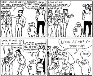 Rating: Explicit Score: 0 Tags: anal anal_penetration angry black_and_white clothing comic deer dialogue e621 english_text eyewear forced glasses group hair hair_grab human male male/male male_penetrated male_penetrating male_penetrating_male mammal monochrome monster moose new_world_deer party penetration rape sex simple_background space_moose star_trek star_trek_the_original_series text touching_hair uniform unknown_artist white_background User: bunchy7s