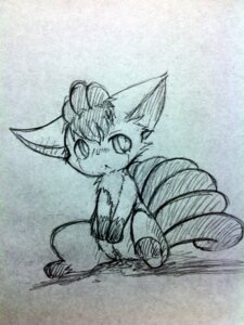 Rating: Explicit Score: 0 Tags: 3:4 blush bodily_fluids canid canine e621 eiroru female feral generation_1_pokemon genitals mammal monochrome multi_tail munine nintendo pokemon pokemon_(species) simple_background solo tail tears traditional_media_(artwork) vulpix vulva User: bunchy7s