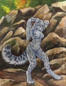 Rating: Questionable Score: 0 Tags: 2011 anthro biped breasts caribou_(artist) e621 felid female hair leopard leopard_spots long_hair mammal nude pantherine snow_leopard solo spots standing tail User: bunchy7s
