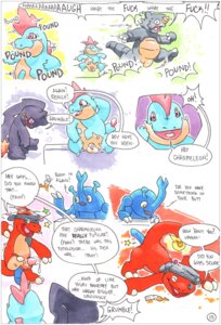 Rating: Explicit Score: 0 Tags: anal anal_penetration animate_inanimate anthro argon_vile armband arthropod bandanna_on_forehead banette black_armband black_eyes black_kerchief blue_body charmeleon comic crocodilian croconaw dialogue dildo double_dildo e621 english_text erection feral fire flaccid flaming_tail foreskin generation_1_pokemon generation_2_pokemon generation_3_pokemon genitals grey_body group heracross hi_res horn humanoid humanoid_genitalia humanoid_penis insect kerchief living_plushie male male/male male_penetrated male_penetrating male_penetrating_male mammal multiple_scenes nintendo nude orange_body orange_skin penetration penis penis_tip plushie pokemon pokemon_(species) purple_body red_eyes reptile rhinoceros rhydon scalie semi-anthro sex sex_toy tail text traditional_media_(artwork) User: bunchy7s