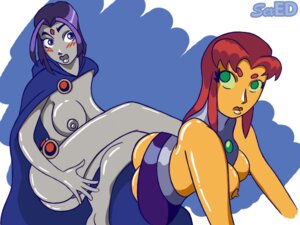Rating: Explicit Score: 0 Tags: 2girls dc dc_comics female female_only multiple_females multiple_girls purple_hair rachel_roth raven_(dc) rule34 sexed signature starfire straight_hair teen_titans text User: bunchy7s