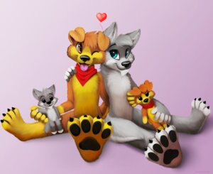 Rating: Safe Score: 0 Tags: 2014 anthro blue_eyes canid canine canis dantee_(dantee) digital_media_(artwork) domestic_dog duo e621 fur hair heart_symbol hi_res jamesfoxbr jd_puppy_(character) looking_at_viewer male mammal open_mouth paws plushie shaded simple_background smile tongue User: bunchy7s