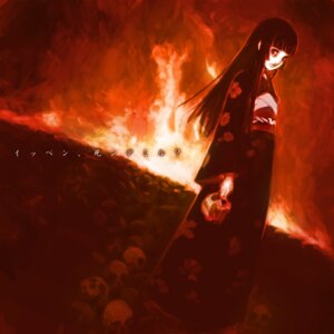 Rating: Explicit Score: 0 Tags: bangs blunt_bangs enma_ai female fire hime_cut japanese_clothes jigoku_shoujo rule34 skull solo User: bunchy7s