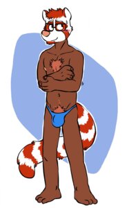 Rating: Questionable Score: 0 Tags: ailurid anthro blush bulge clothed clothing e621 eyewear glasses hi_res male mammal nipples pink_nose red_panda skimpy solo swimwear tail thong topless underwear vasuki User: bunchy7s Rating: Questionable Score: 0 Tags: ailurid anthro blush bulge clothed clothing e621 eyewear glasses hi_res male mammal nipples pink_nose red_panda skimpy solo swimwear tail thong topless underwear vasuki User: bunchy7s